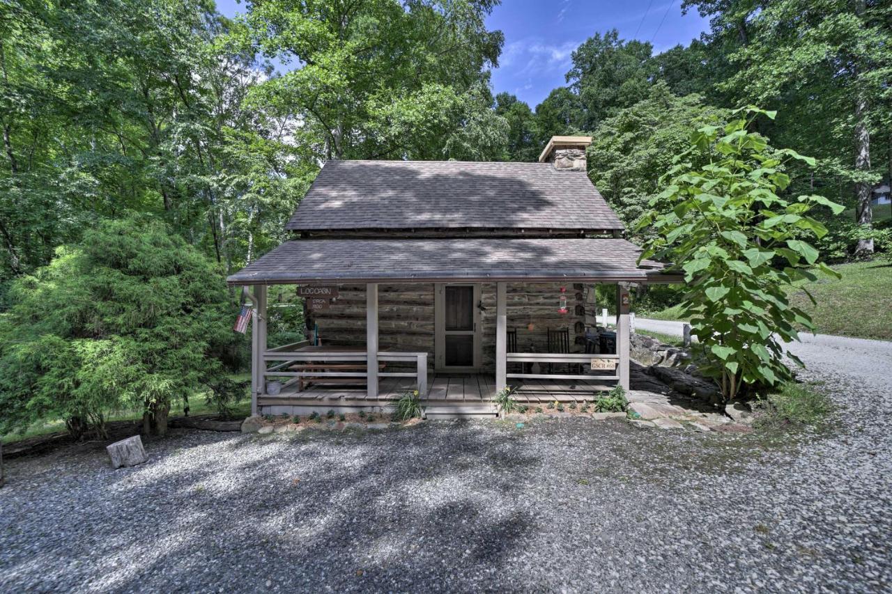 Historic Cabin Grill And Hiking Trail Access! Bryson City Buitenkant foto
